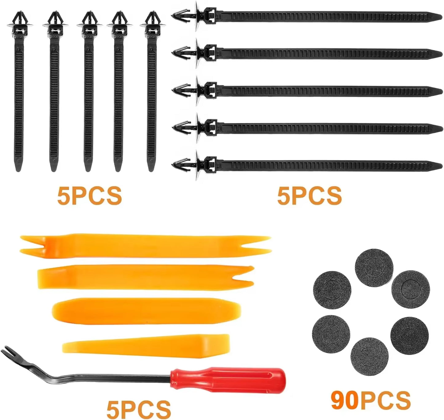 925 Pièces 26 Types De Boucle En Boîte Vis D'Expansion De Voiture Clip En Plastique Panneau De Porte Garde-Boue Couvercle Pare-Chocs Clip Ensemble De Fixation