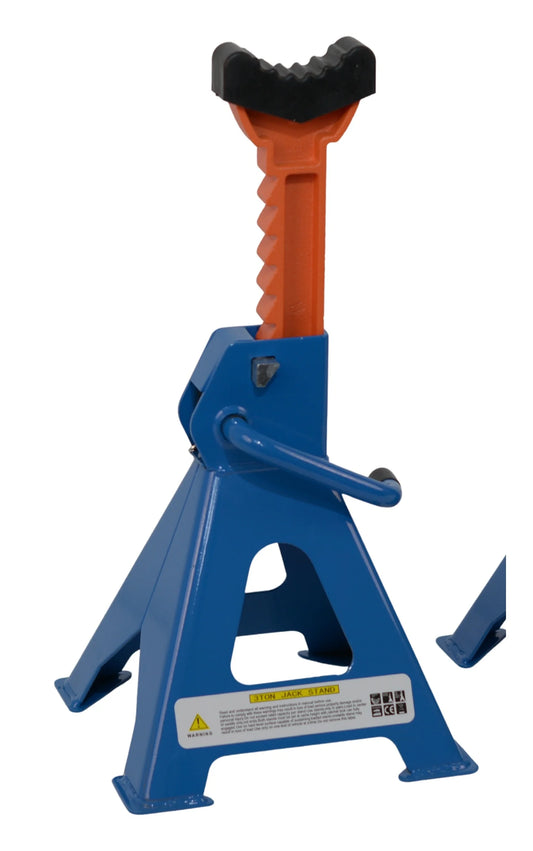 Set of 2 Trestles/Briquettes 3 Tons – Strength and Stability for Vehicle Maintenance