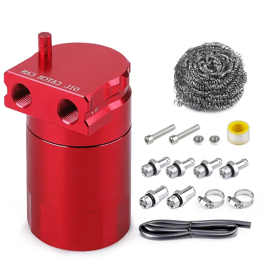 Universal Oil Catch Can Kit With adapter