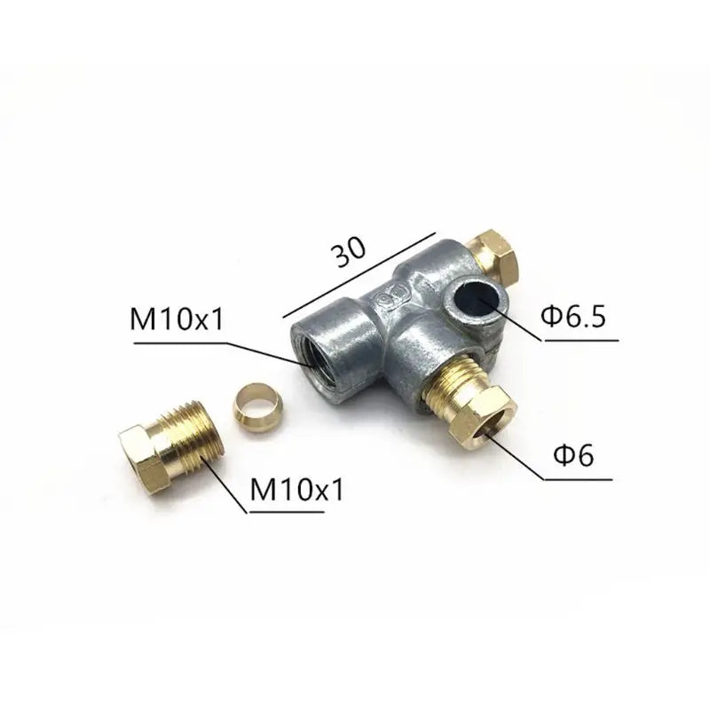 Brake Line 3 Way T-Shape