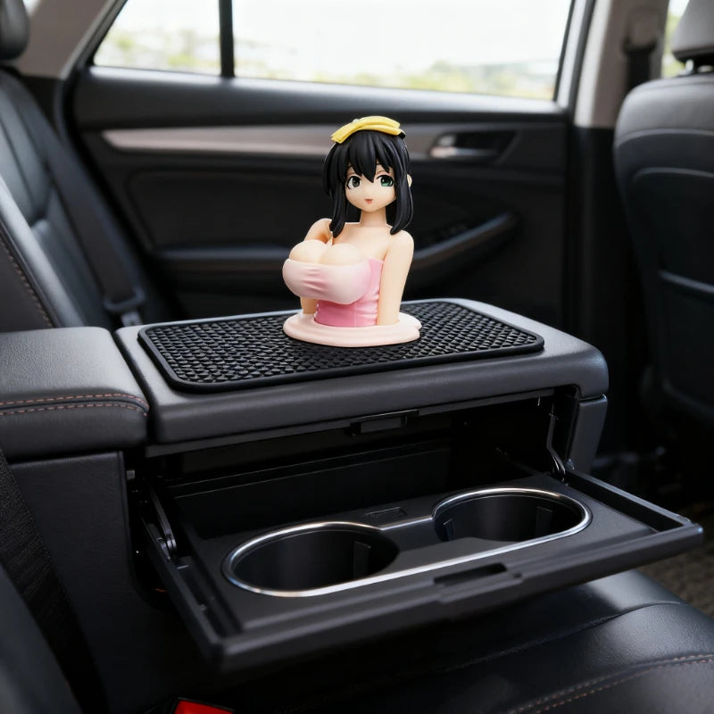 Cute Shaking Chest Girls Car