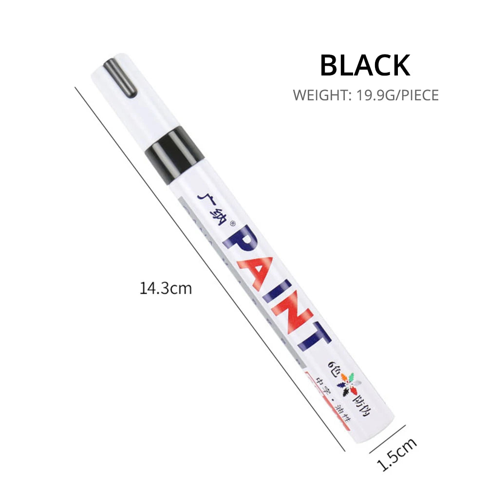 Waterproof Cars Wheel Tire Oily Mark Pen