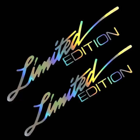 Laser Stickers LIMITED EDITION