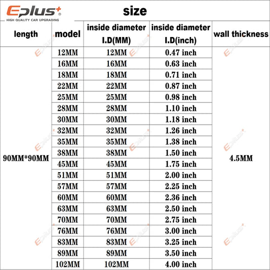 Universal Silicone Tubing Hose 45 Degrees Connector