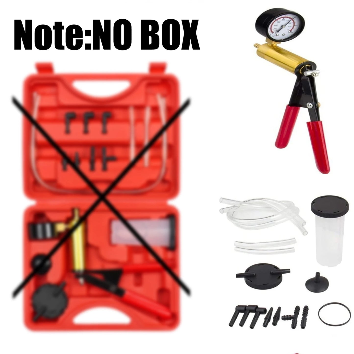 Brake Bleeder Kit Hand held Vacuum Pump
