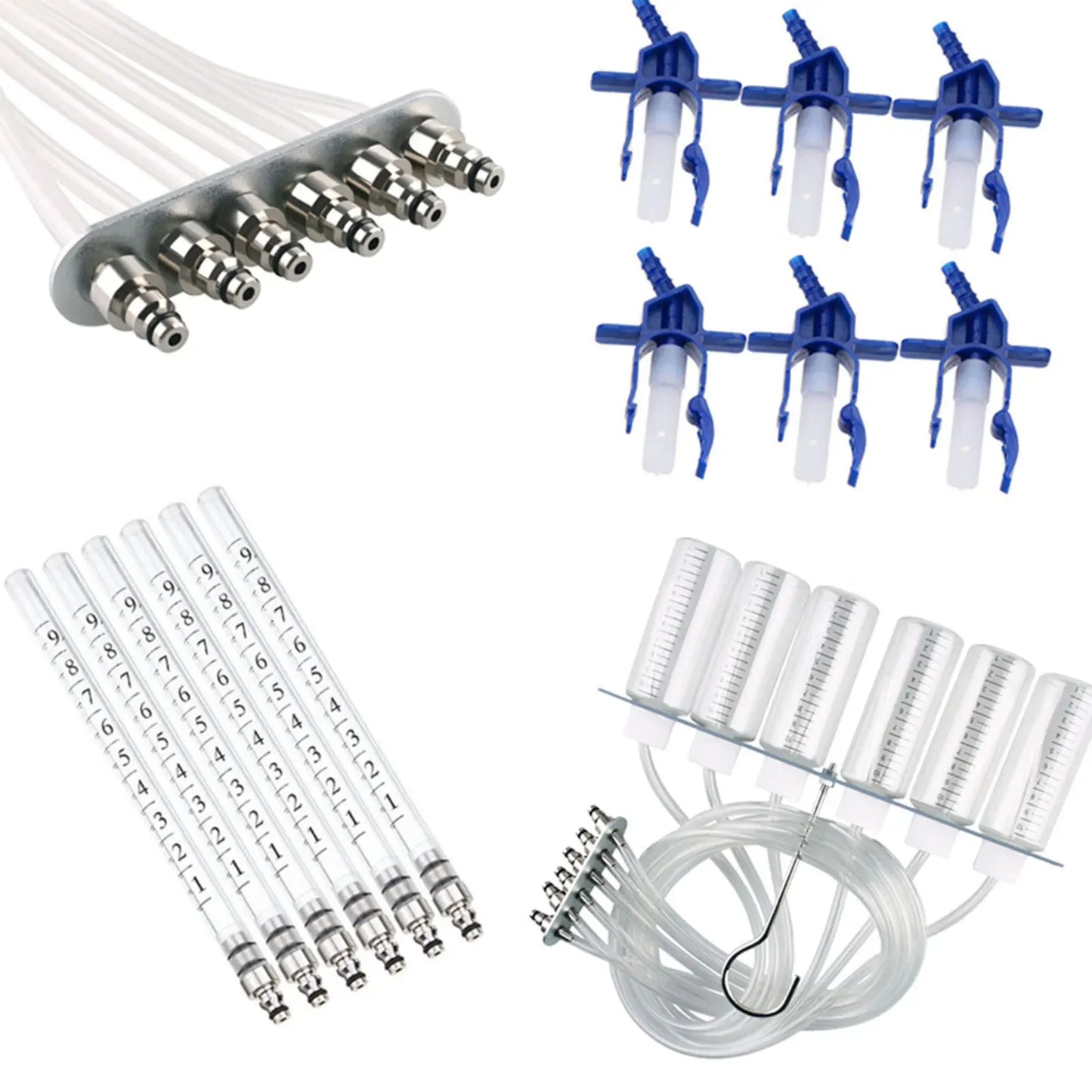 Ensemble De Test De Débitmètre D'Injecteur Diesel, Outils De Réparation Automobile Pour Véhicule Camion Injecteur De Carburant Injecteurs D'Huile Facile À Installer Auto