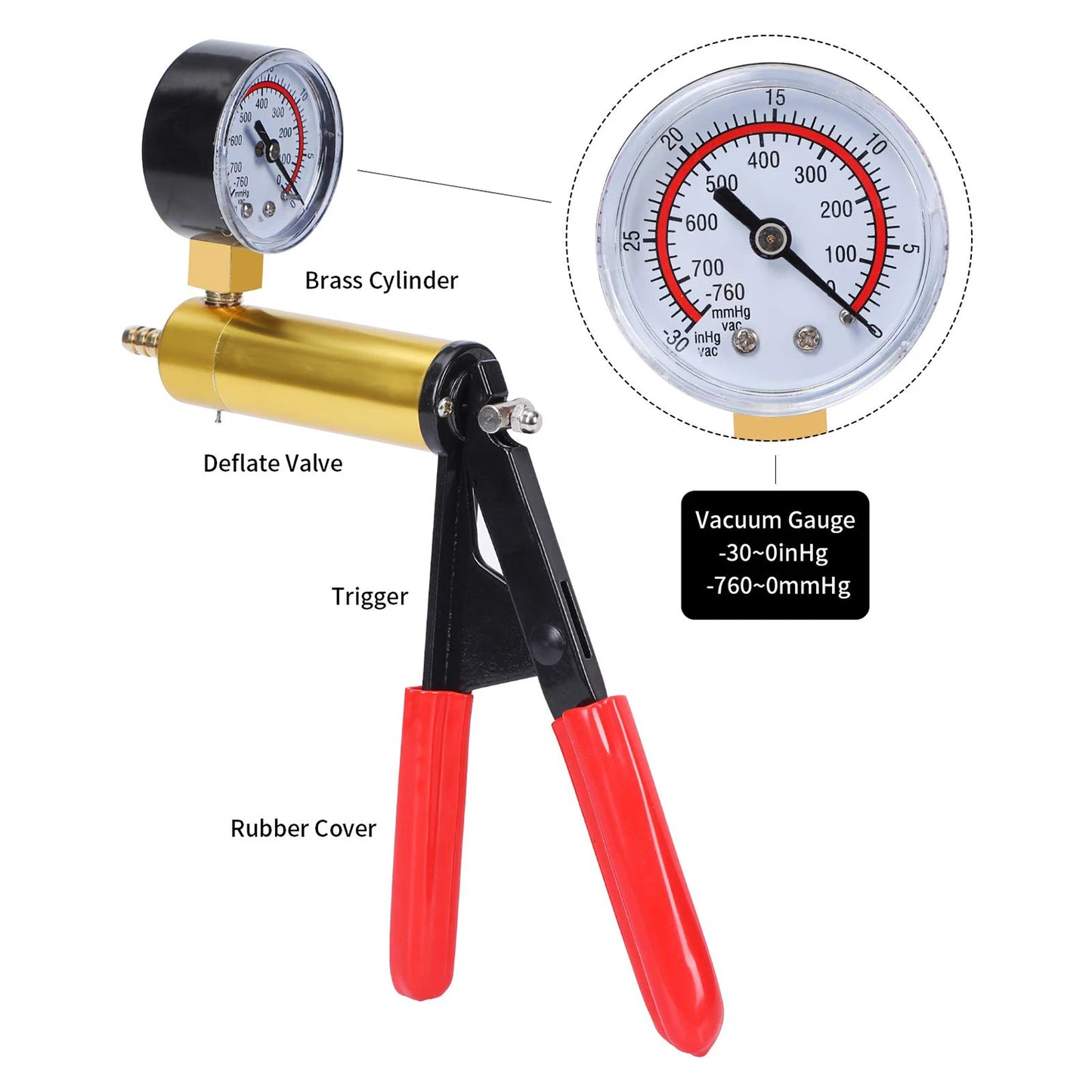 Brake Bleeder Kit Hand held Vacuum Pump