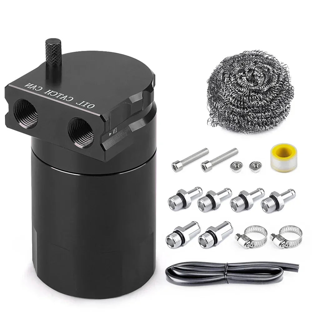 Universal Oil Catch Can Kit With adapter