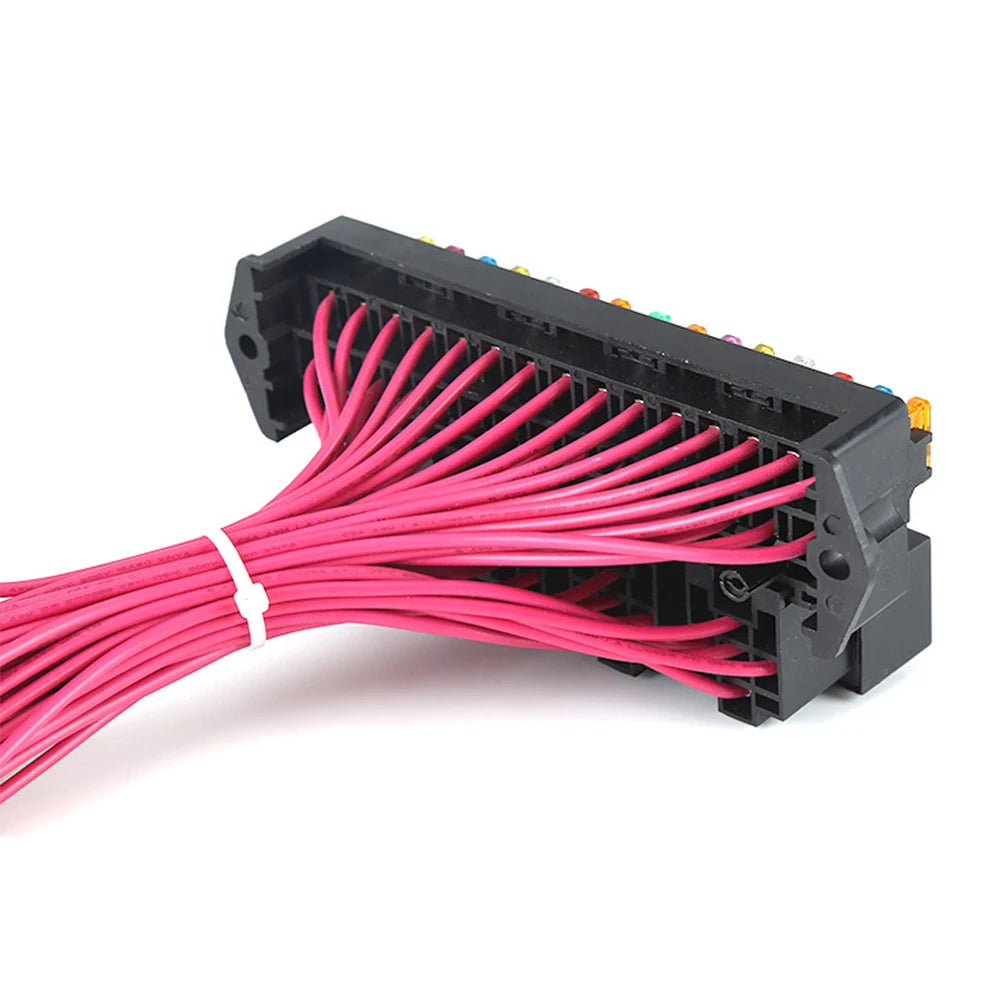 control box thick copper wire fuse holder with relay