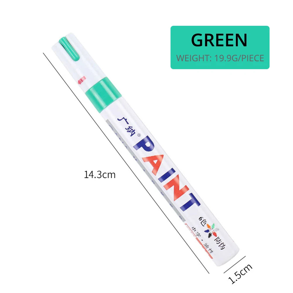 Waterproof Cars Wheel Tire Oily Mark Pen