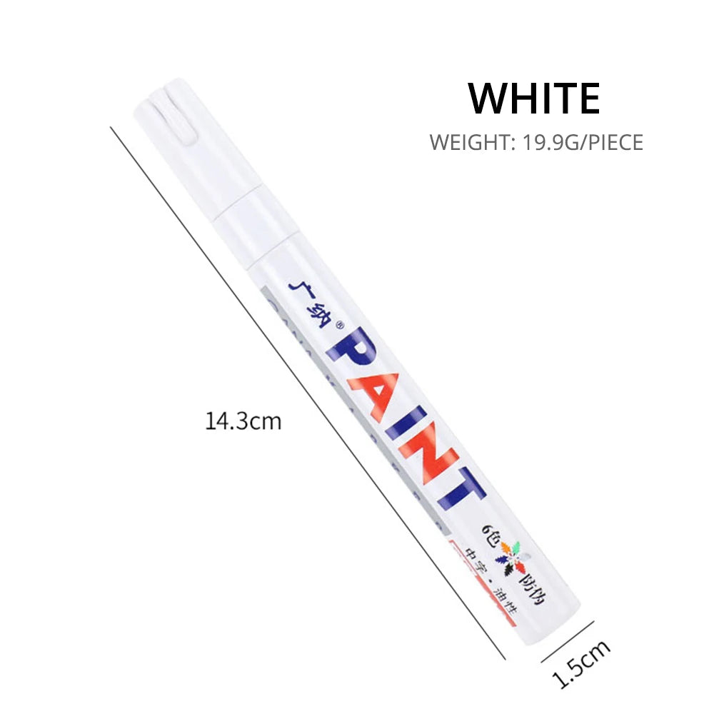 Waterproof Cars Wheel Tire Oily Mark Pen