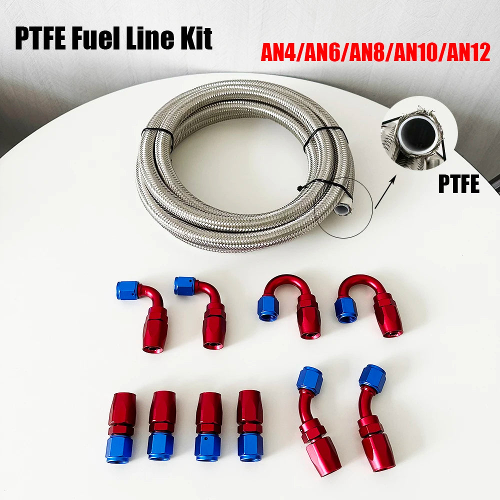 Stainless Steel PTFE Fuel Hose