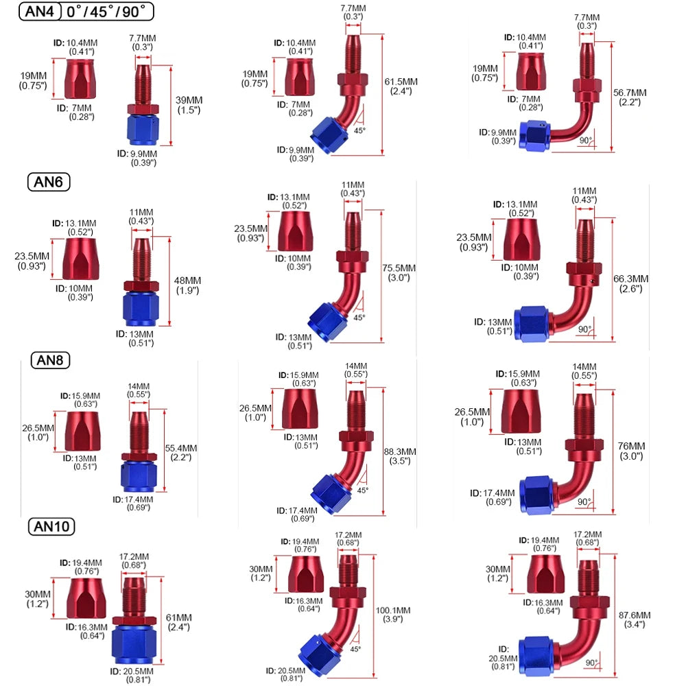 Stainless Steel PTFE Fuel Hose