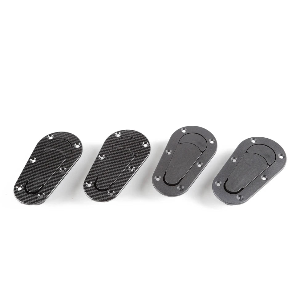 Black / Carbon Fiber Universal Racing Car Hood Pin
