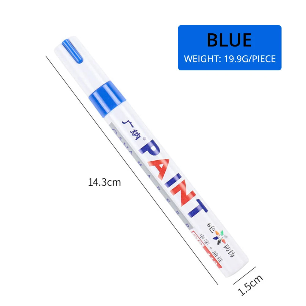 Waterproof Cars Wheel Tire Oily Mark Pen