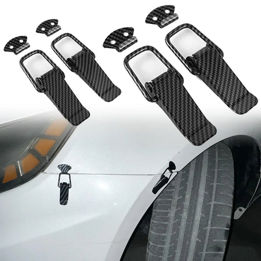Accessoires Universels Pour Voitures, 2 Pièces, Clip De Fixation, Goupille De Capot En Alliage, Kit De Verrouillage De Capot, Kit De Verrouillage De Réglage, Broches De Verrouillage De Capot Vers Le Bas