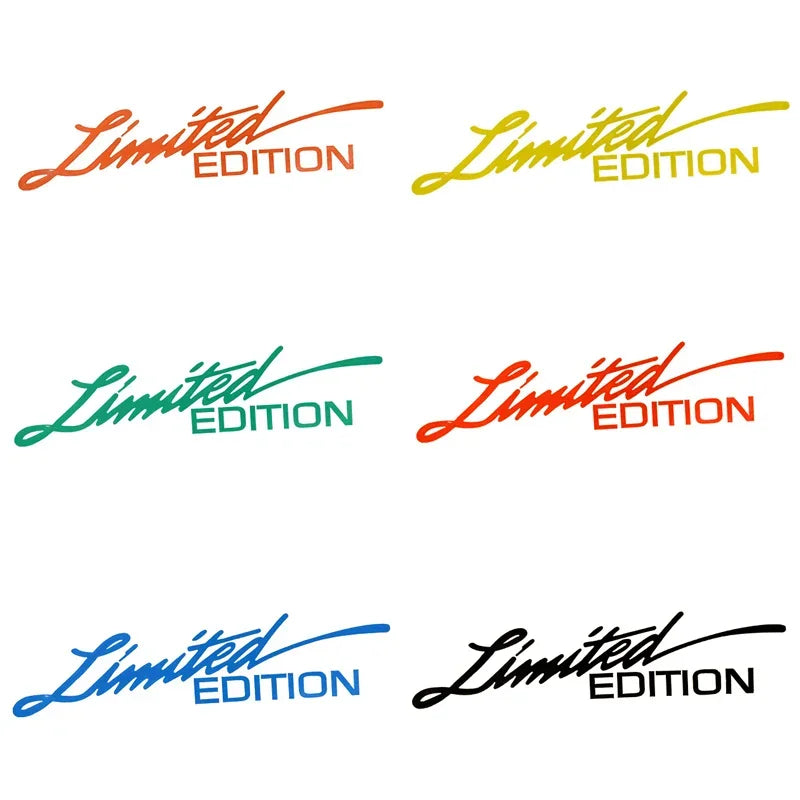 Laser Stickers LIMITED EDITION