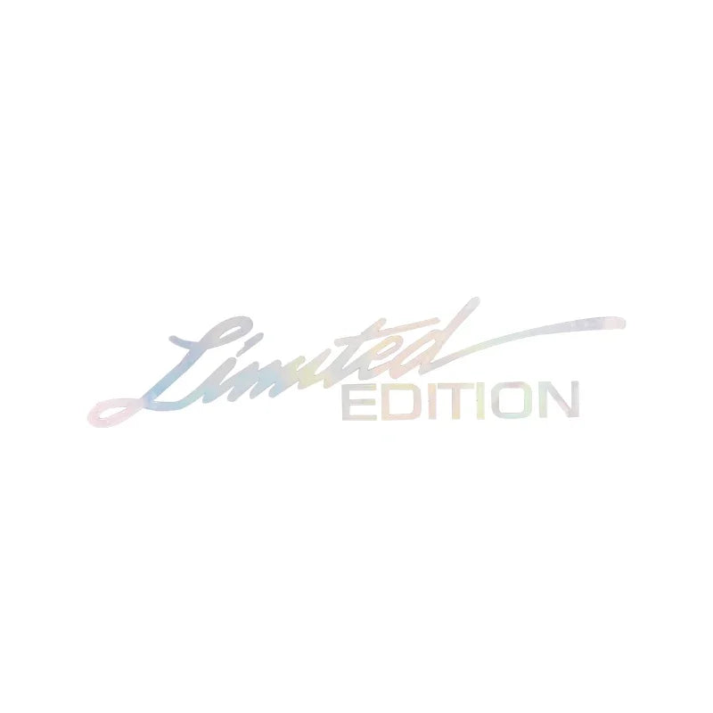 Laser Stickers LIMITED EDITION