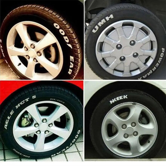 Waterproof Cars Wheel Tire Oily Mark Pen